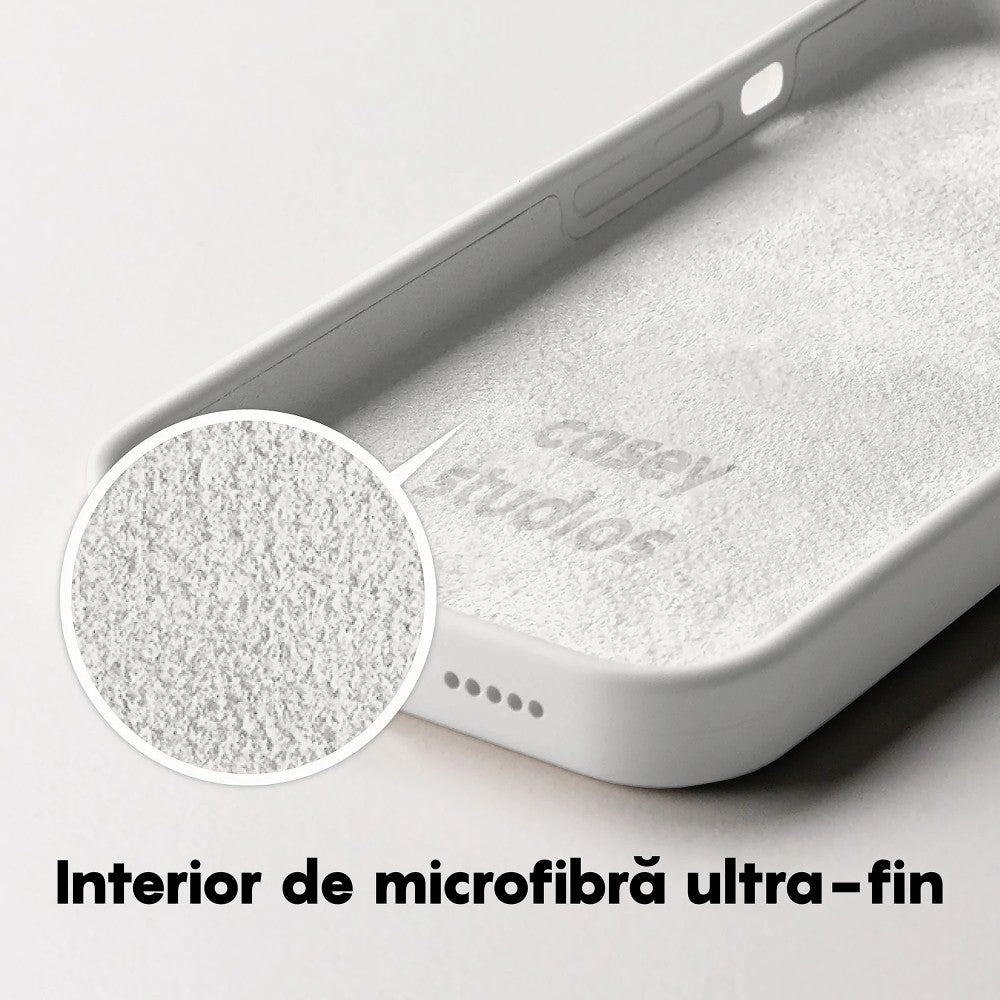 Husa Soft Silicone - iPhone 14 - Alb