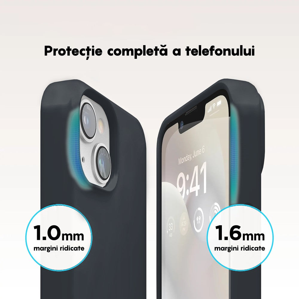 Husa Soft Silicone - iPhone 14 - Midnight Blue
