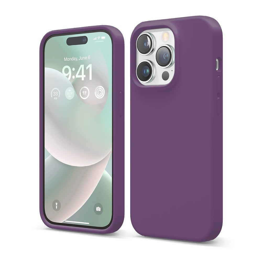 Husa Soft Silicone - iPhone 14 Pro - Light Purple