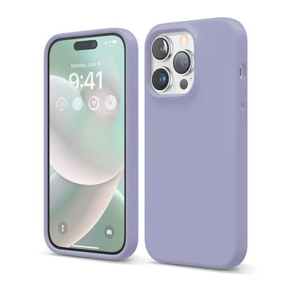 Husa Soft Silicone - iPhone 14 Pro - Light Lilac