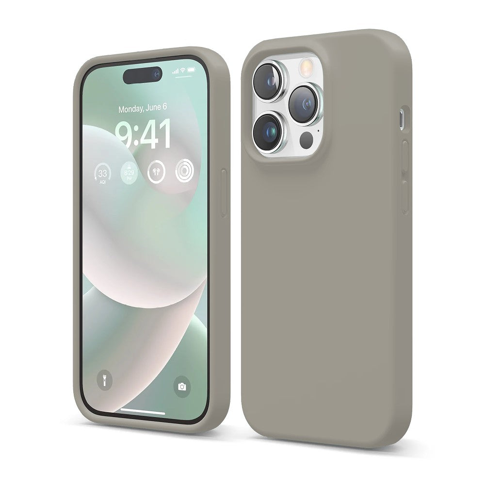 Husa Soft Silicone - iPhone 14 Pro - Gray