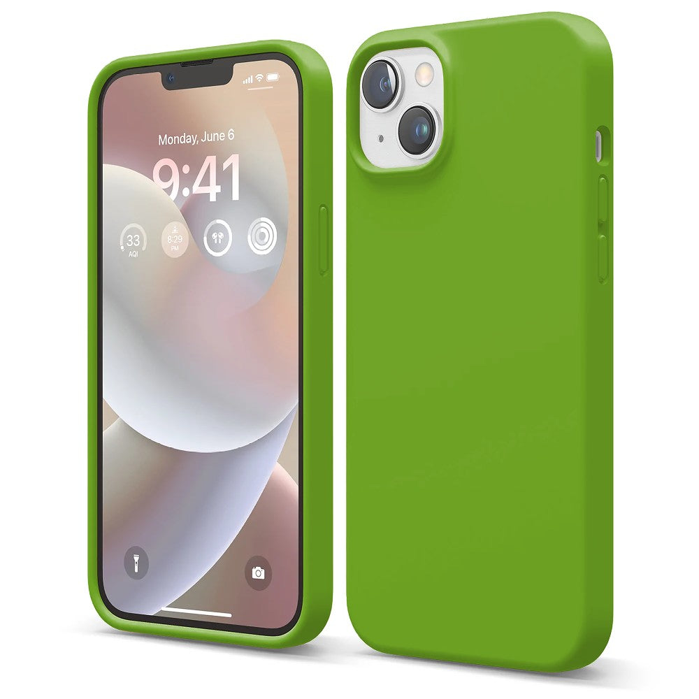 Husa Soft Silicone - iPhone 14 Plus - Acid Green