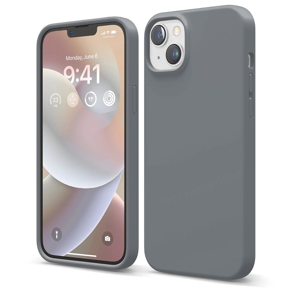 Husa Soft Silicone - iPhone 14 Plus - Dark Gray
