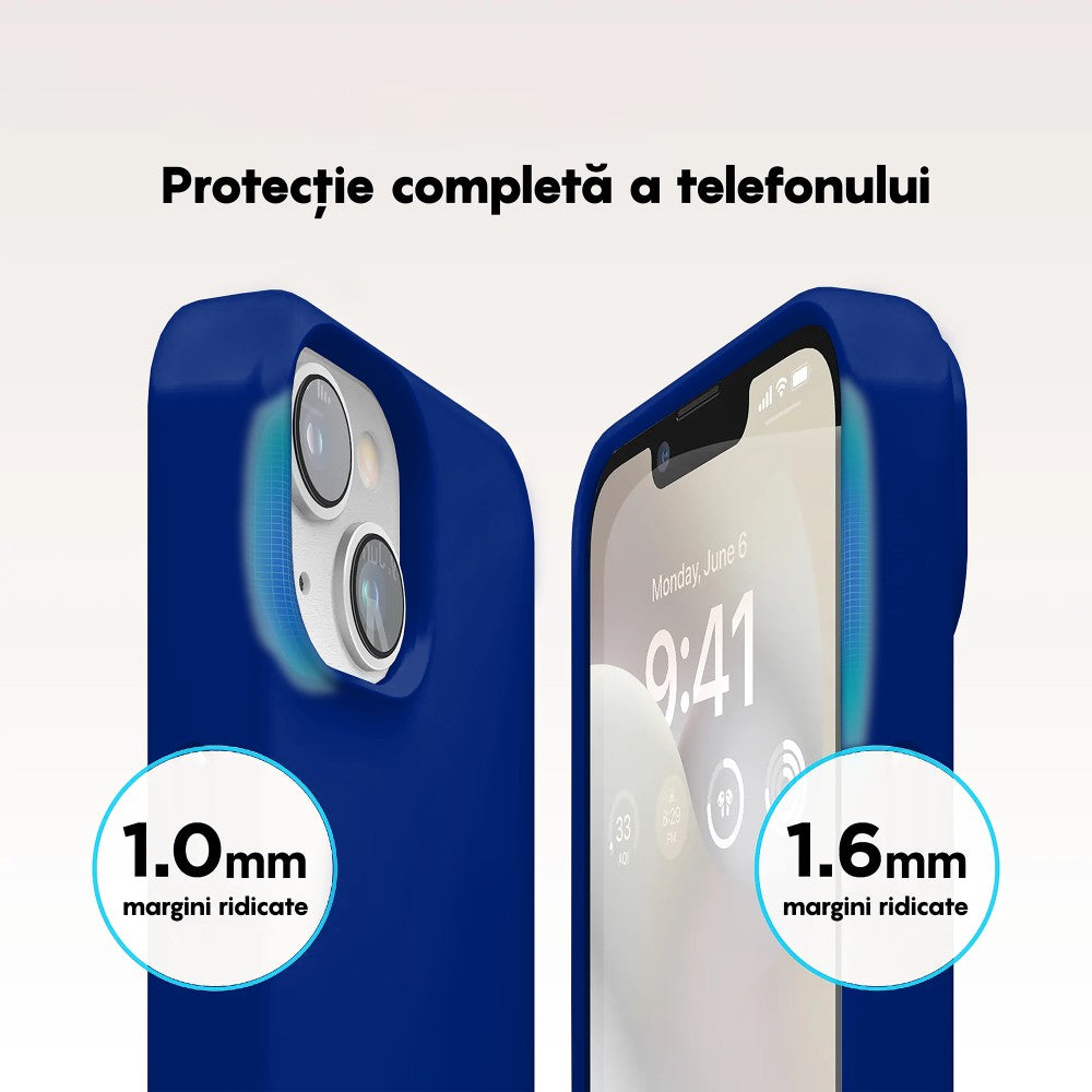 Husa Soft Silicone - iPhone 14 Plus - Dark Blue