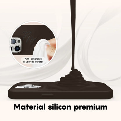 Husa Soft Silicone - iPhone 14 Plus - Maro