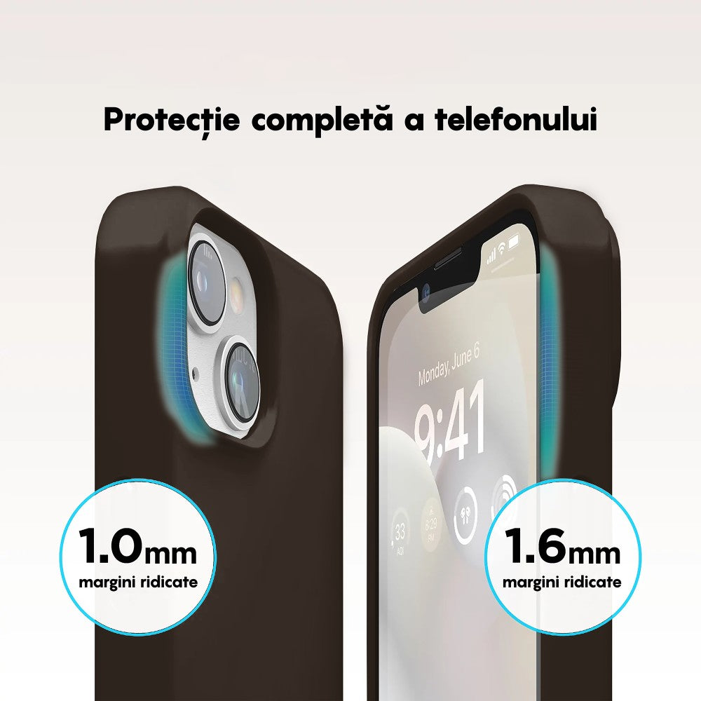 Husa Soft Silicone - iPhone 14 Plus - Maro