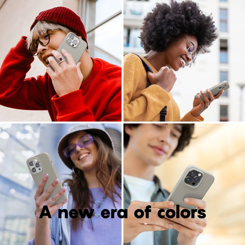 Husa Soft Silicone - iPhone 14 Plus - Gray