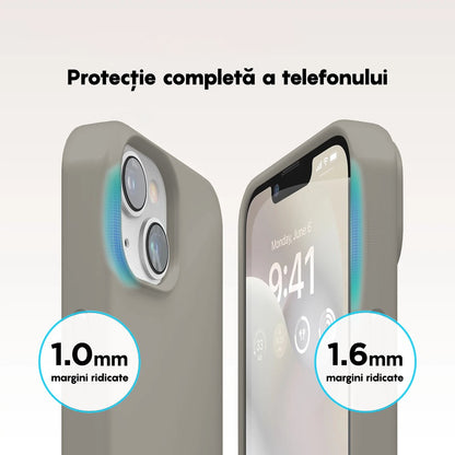 Husa Soft Silicone - iPhone 14 Plus - Gray
