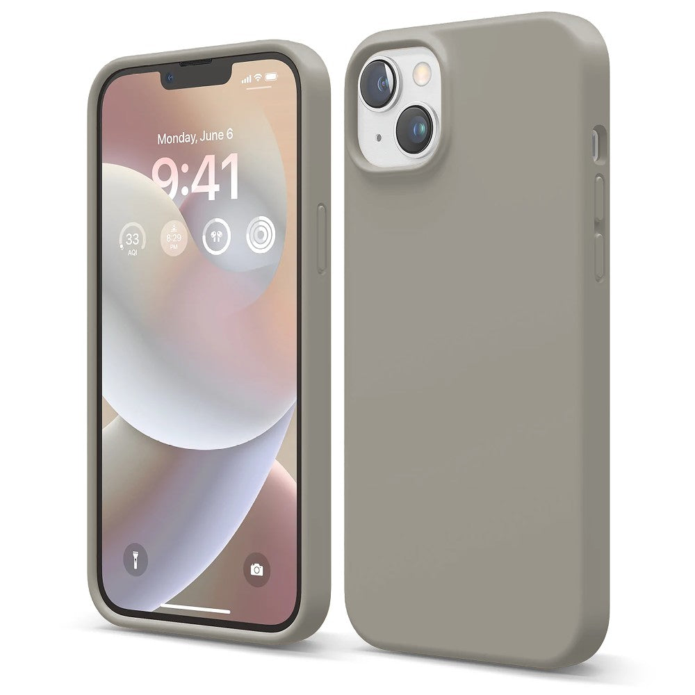 Husa Soft Silicone - iPhone 14 Plus - Gray