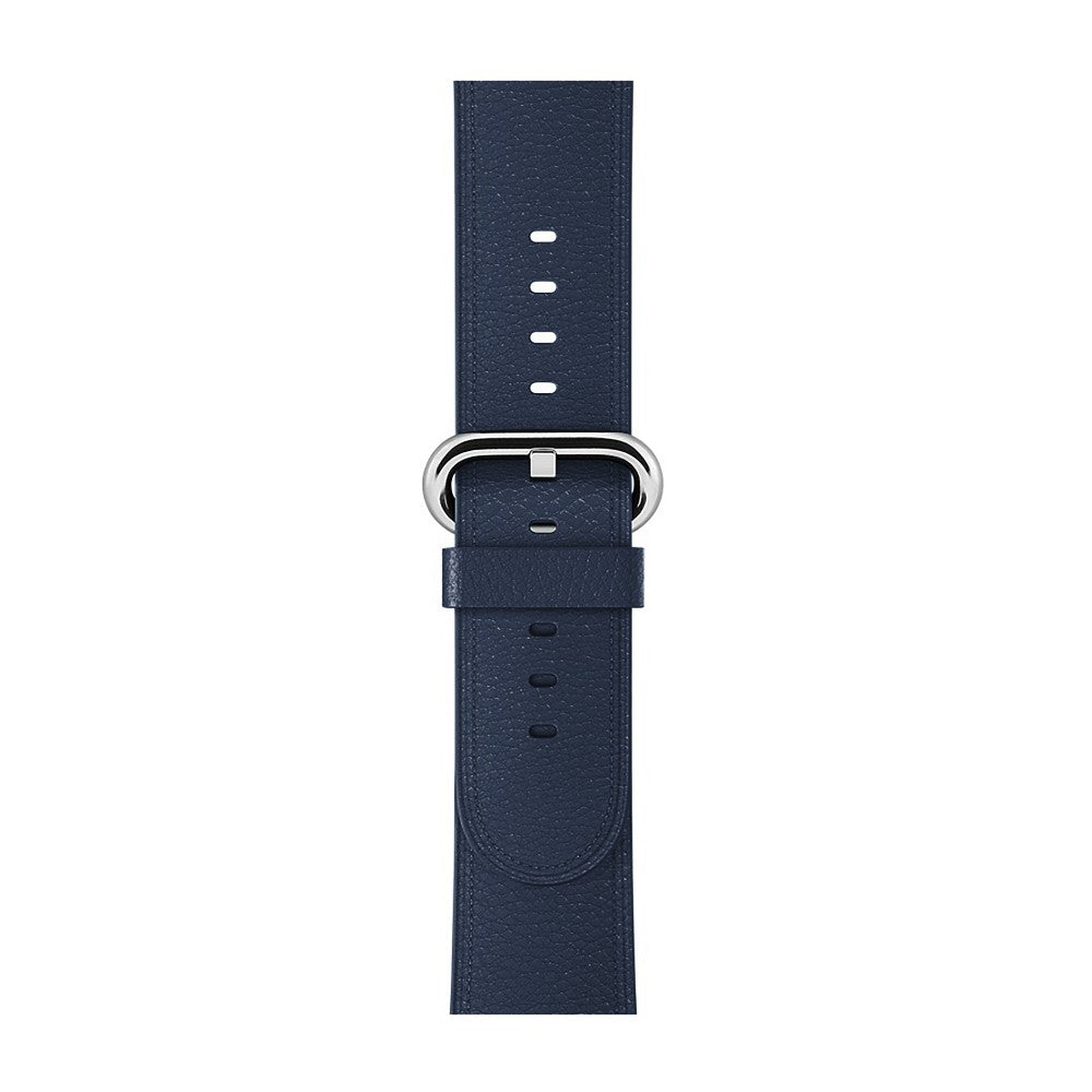 Curea Leather Classic - Apple Watch 1/2/3/4/5/6/7/8/9/SE/Ultra 1/Ultra 2 - 42/44/45/49 MM - Dark Blue