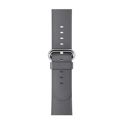 Curea Leather Classic - Apple Watch 1/2/3/4/5/6/7/8/9/SE/Ultra 1/Ultra 2 - 42/44/45/49 MM - Dark Gray