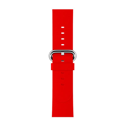 Curea Leather Classic - Apple Watch 1/2/3/4/5/6/7/8/9/SE - 38/40/41 MM - Red