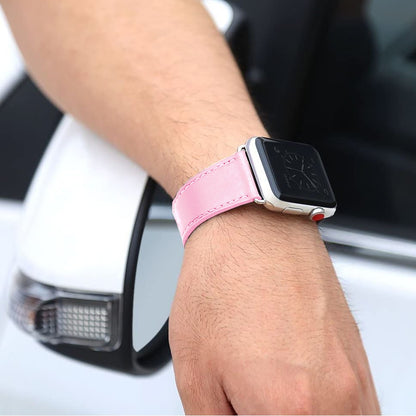 Curea Leather Classic - Apple Watch 1/2/3/4/5/6/7/8/9/SE - 38/40/41 MM - Pink