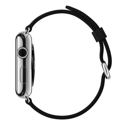 Curea Leather Classic - Apple Watch 1/2/3/4/5/6/7/8/9/SE - 38/40/41 MM - Black