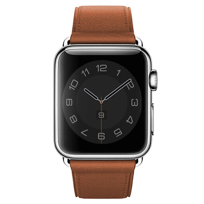 Curea Leather Classic - Apple Watch 1/2/3/4/5/6/7/8/9/SE - 38/40/41 MM - Brown