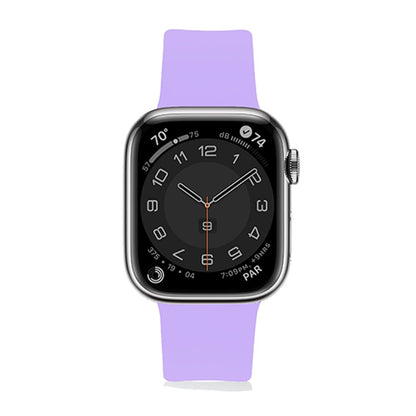 Curea Silicone Flex Loop - Apple Watch 1/2/3/4/5/6/7/8/9/SE/Ultra 1/Ultra 2 - 42/44/45/49 MM - Lillac