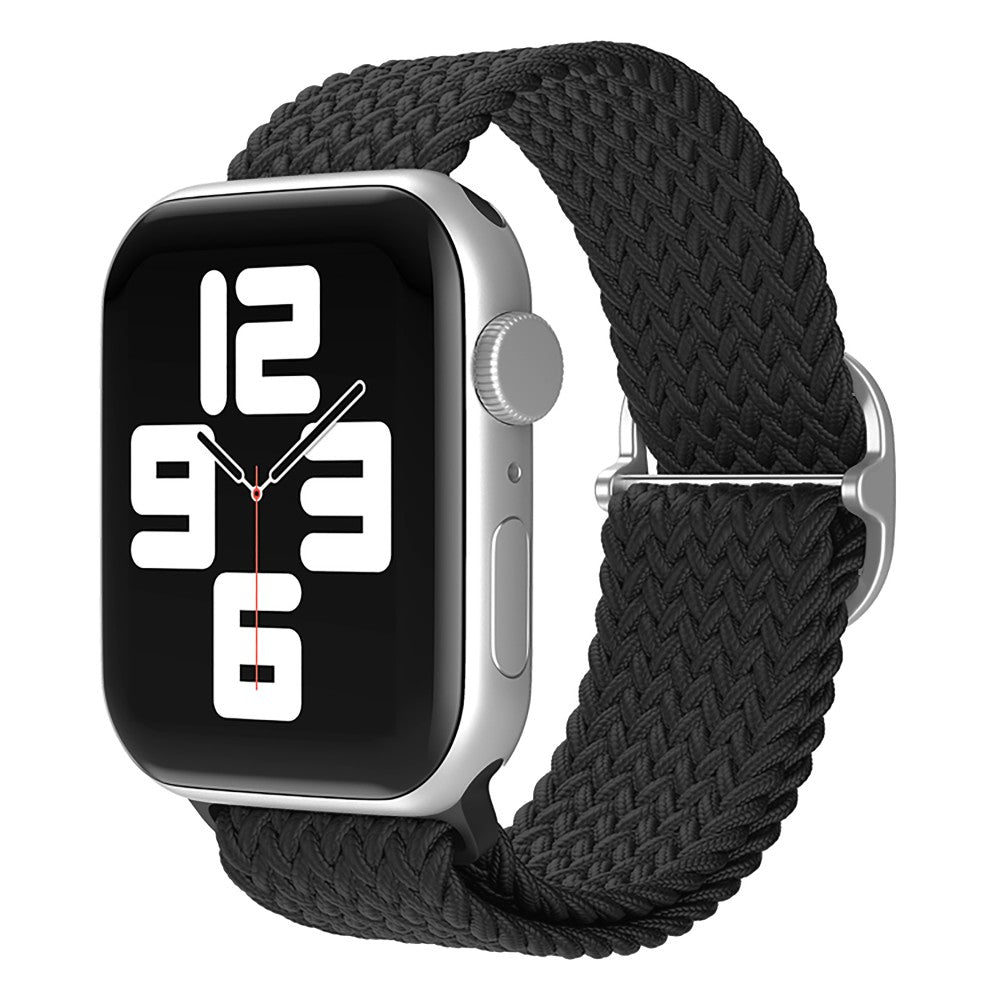 Curea Braided Weave - Apple Watch 1/2/3/4/5/6/7/8/9/SE/Ultra 1/Ultra 2 - 42/44/45/49 MM - Black