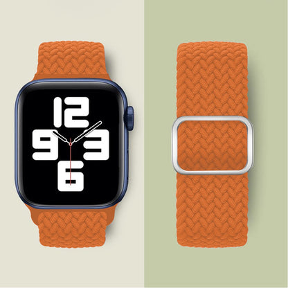 Curea Braided Weave - Apple Watch 1/2/3/4/5/6/7/8/9/SE/Ultra 1/Ultra 2 - 42/44/45/49 MM - Hermes Orange