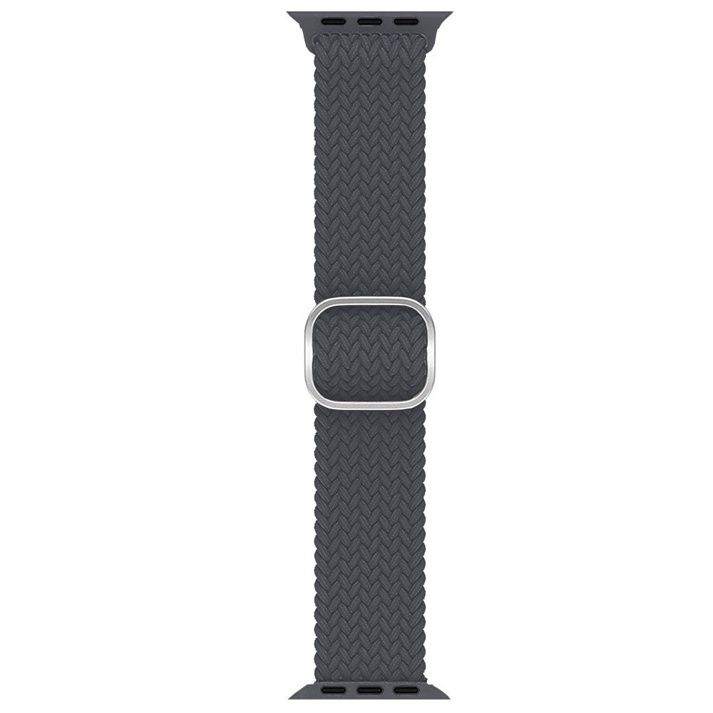 Curea Braided Weave - Apple Watch 1/2/3/4/5/6/7/8/9/SE/Ultra 1/Ultra 2 - 42/44/45/49 MM - Space Gray