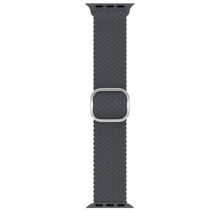 Curea Braided Weave - Apple Watch 1/2/3/4/5/6/7/8/9/SE/Ultra 1/Ultra 2 - 42/44/45/49 MM - Space Gray