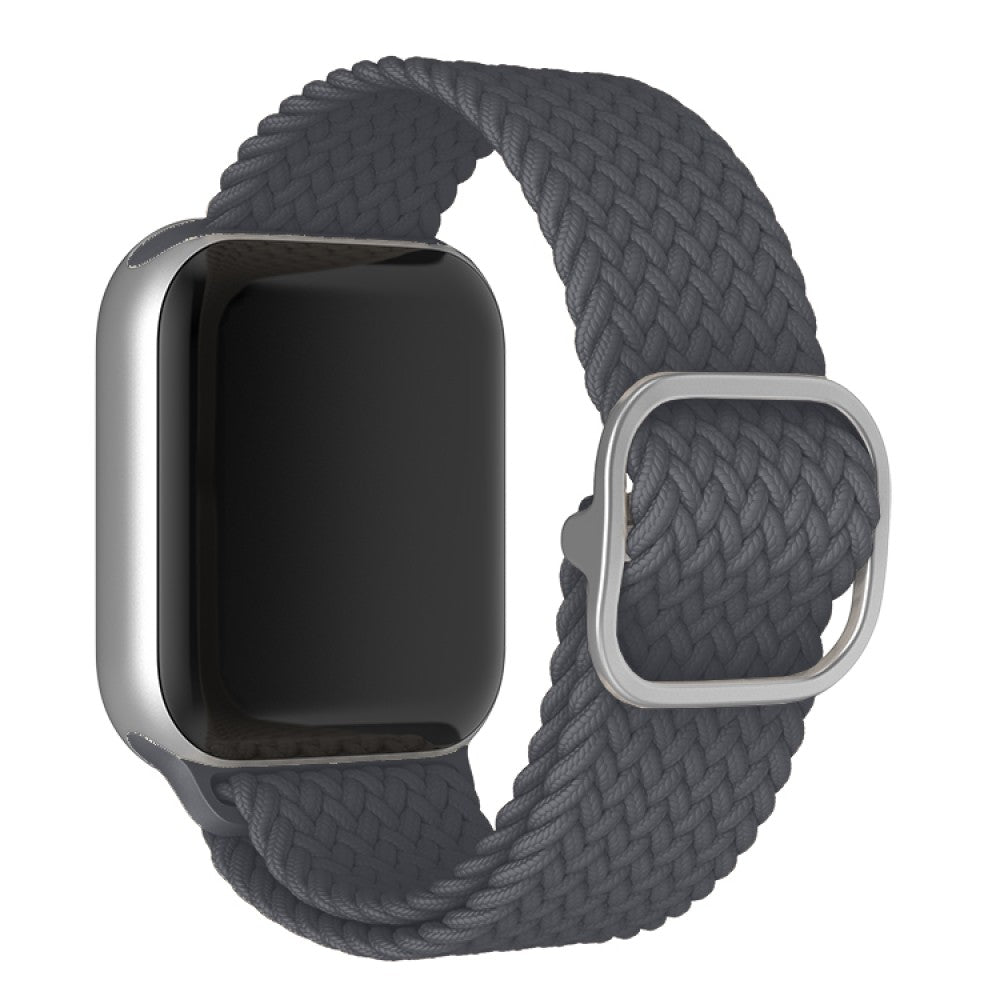 Curea Braided Weave - Apple Watch 1/2/3/4/5/6/7/8/9/SE/Ultra 1/Ultra 2 - 42/44/45/49 MM - Space Gray