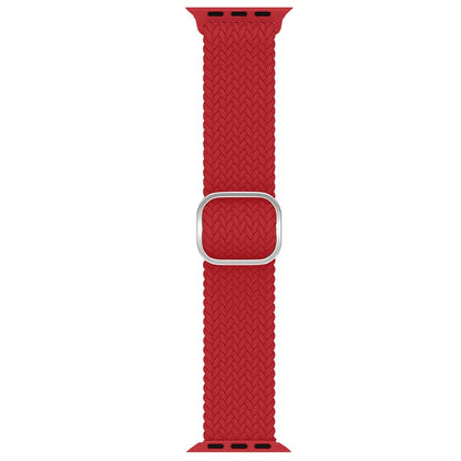 Curea Braided Weave - Apple Watch 1/2/3/4/5/6/7/8/9/SE - 38/40/41 MM - Red