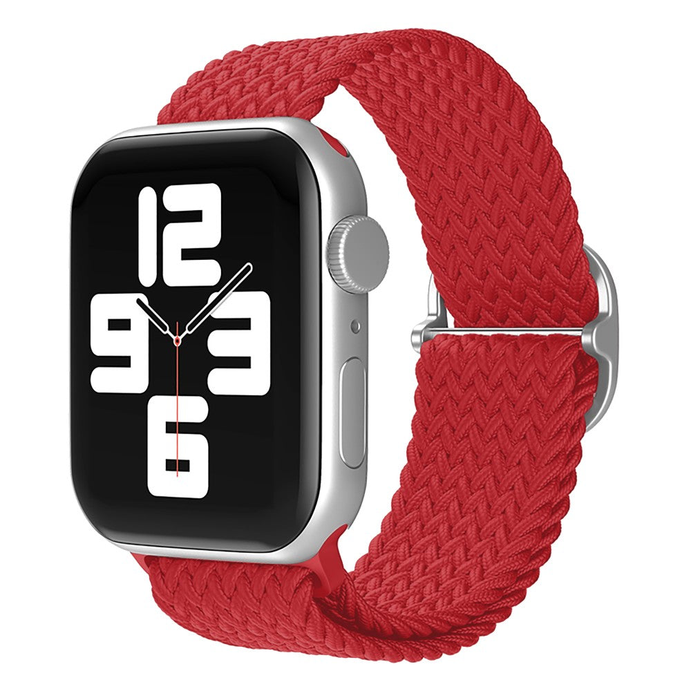 Curea Braided Weave - Apple Watch 1/2/3/4/5/6/7/8/9/SE - 38/40/41 MM - Red