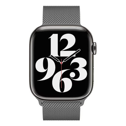Curea Milanese Duo - Apple Watch 1/2/3/4/5/6/7/8/9/SE/Ultra 1/Ultra 2 - 42/44/45/49 MM - Silver