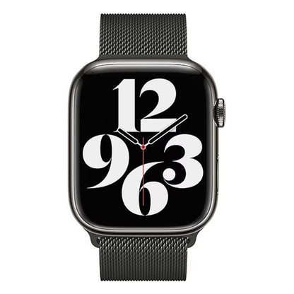 Curea Milanese Duo - Apple Watch 1/2/3/4/5/6/7/8/9/SE/Ultra 1/Ultra 2 - 42/44/45/49 MM - Dark Gray