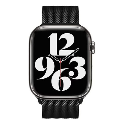Curea Milanese Duo - Apple Watch 1/2/3/4/5/6/7/8/9/SE - 38/40/41 MM - Black