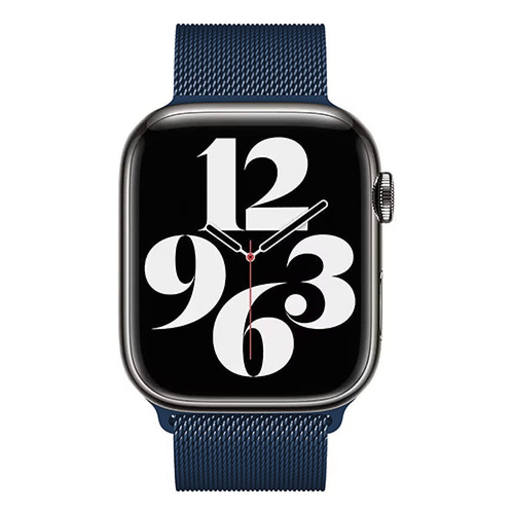 Curea Milanese Duo - Apple Watch 1/2/3/4/5/6/7/8/9/SE - 38/40/41 MM - Blue