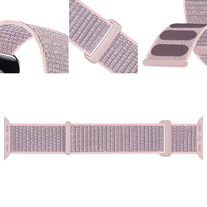 Curea Nylon Sport - Apple Watch 1/2/3/4/5/6/7/8/9/SE - 38/40/41 MM - Light Pink