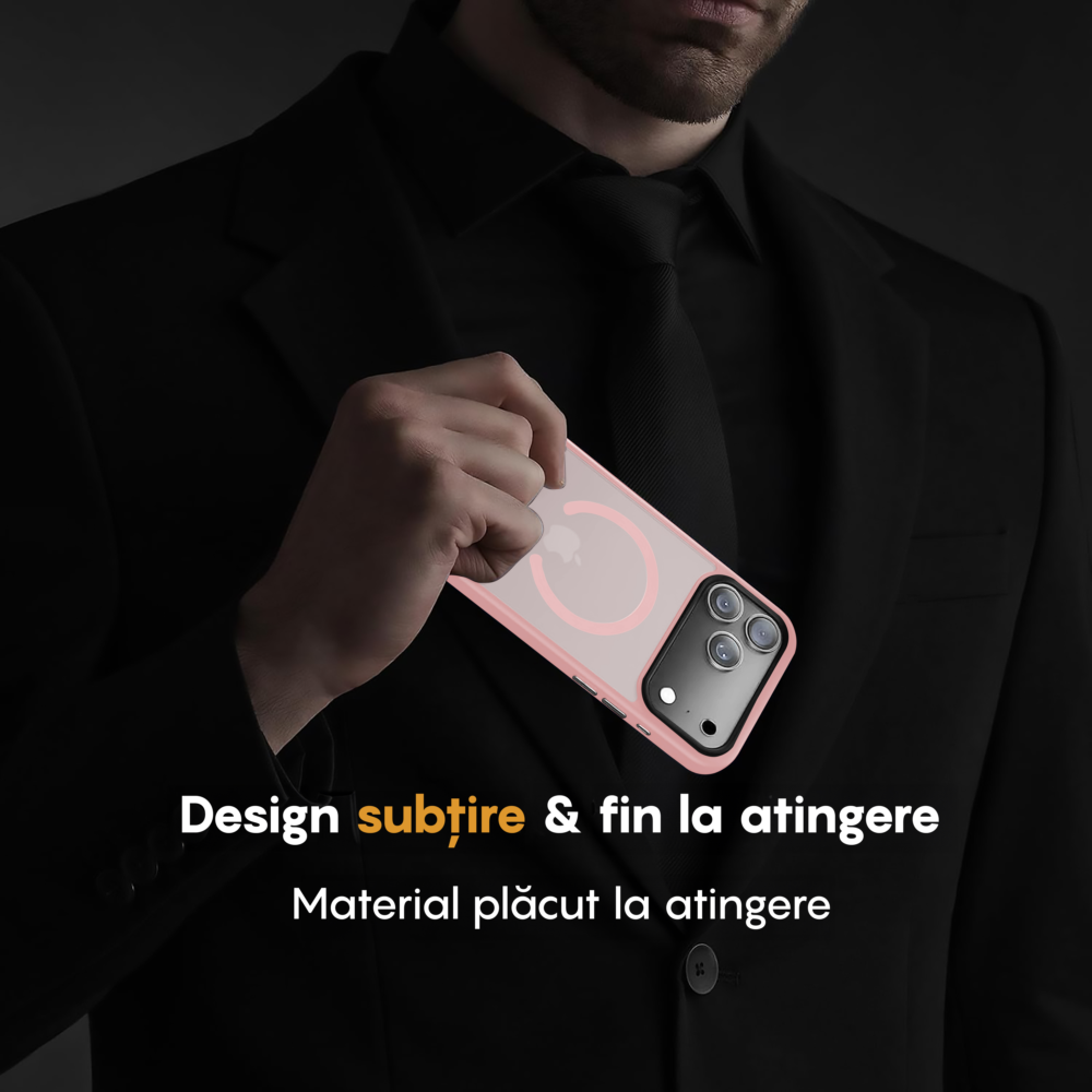 Husa MagSafe - iPhone 17 Pro - Roz