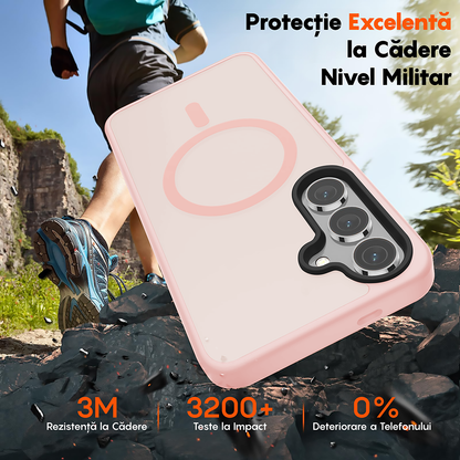 Husa MagSafe - Samsung Galaxy S24 - Roz