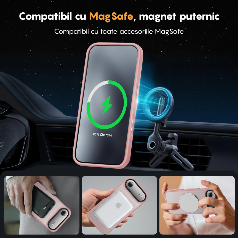 Husa MagSafe - iPhone 17 Air - Roz