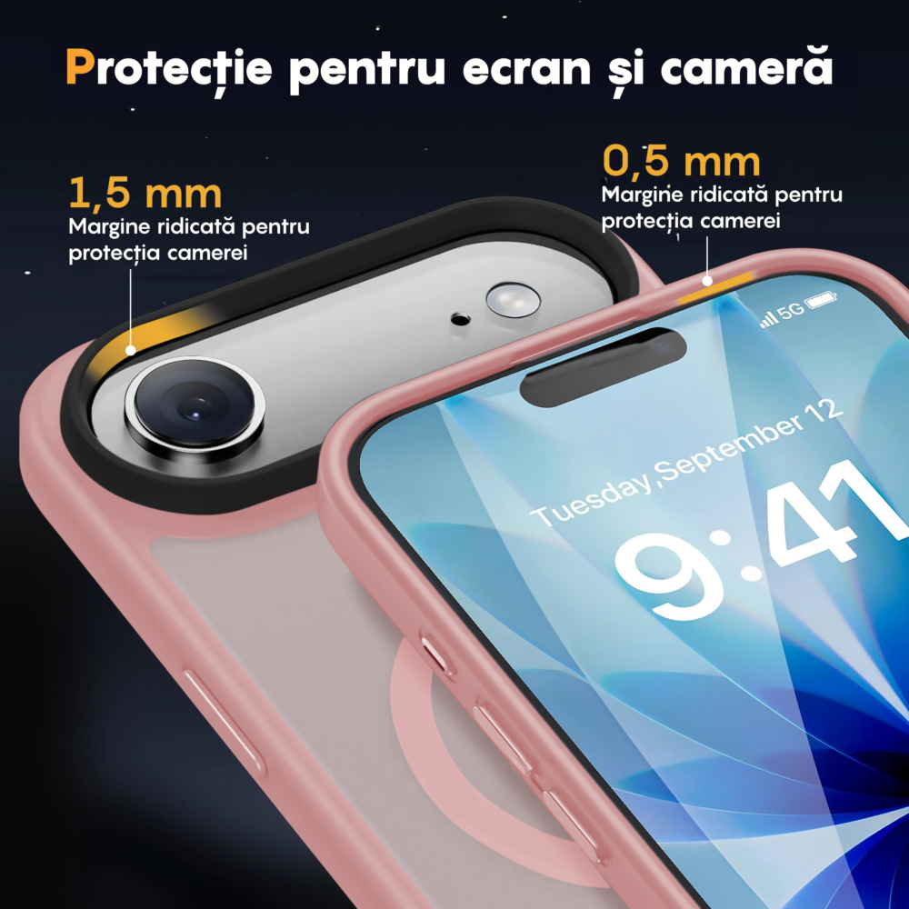 Husa MagSafe - iPhone 17 Air - Roz