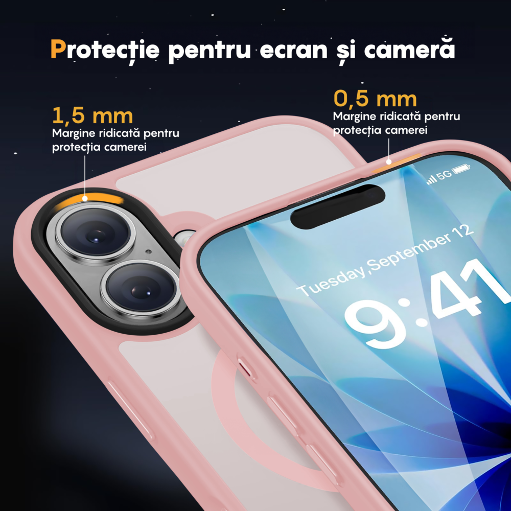 Husa MagSafe - iPhone 17 - Roz