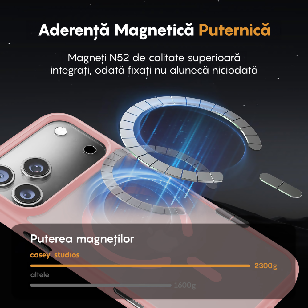 Husa MagSafe - iPhone 17 Pro - Roz