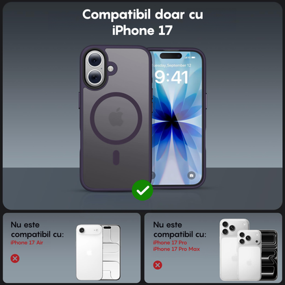 Husa MagSafe - iPhone 17 - Mov Inchis