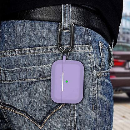 Husa Soft Silicone - AirPods Pro 1/2 - Light Lilac