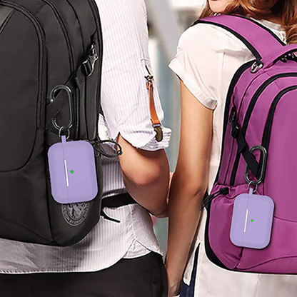 Husa Soft Silicone - AirPods Pro 1/2 - Light Lilac