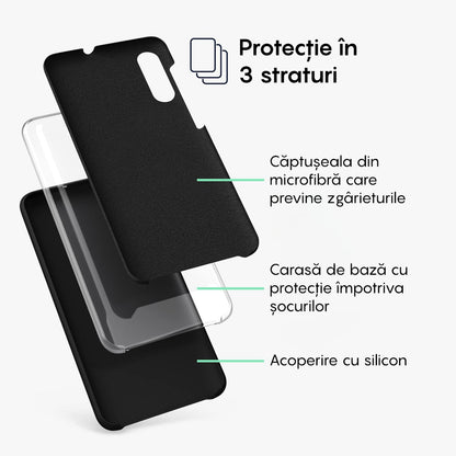 Husa Soft Silicone - Samsung Galaxy A50 - Negru