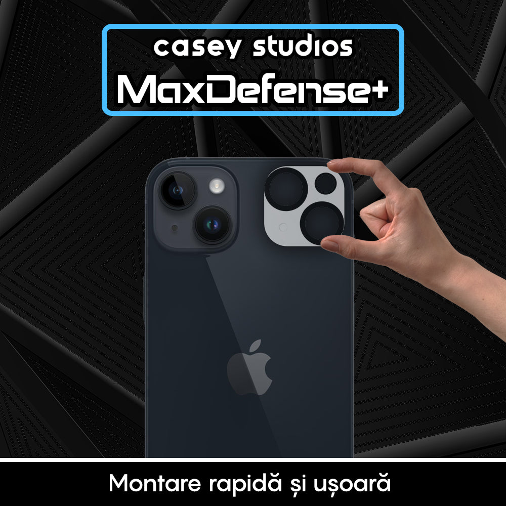 Set 2x Folie Camera MaxDefense+ - iPhone 14/14 Plus - Clear