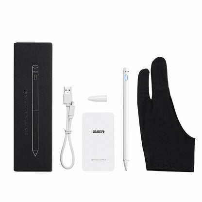Stylus Pen Universal ESR Digital K838 - Alb