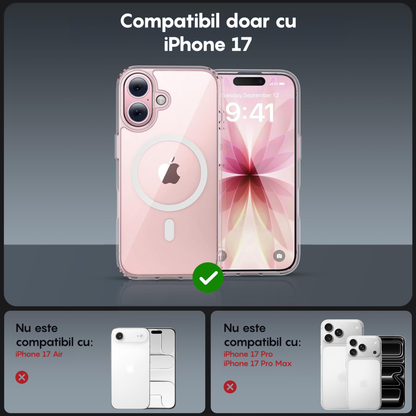 Husa MagSafe - iPhone 17 - Transparent