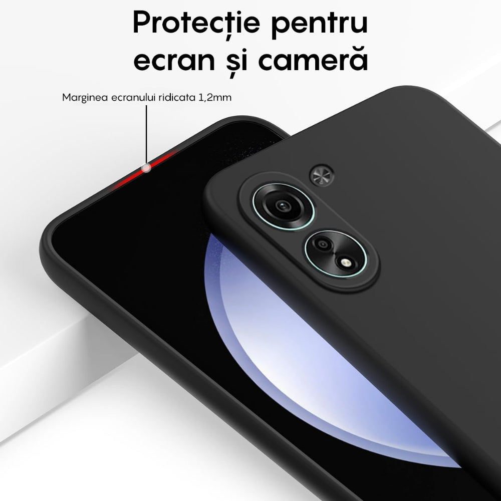 Husa Soft Silicone - Xiaomi Redmi 13C - Negru